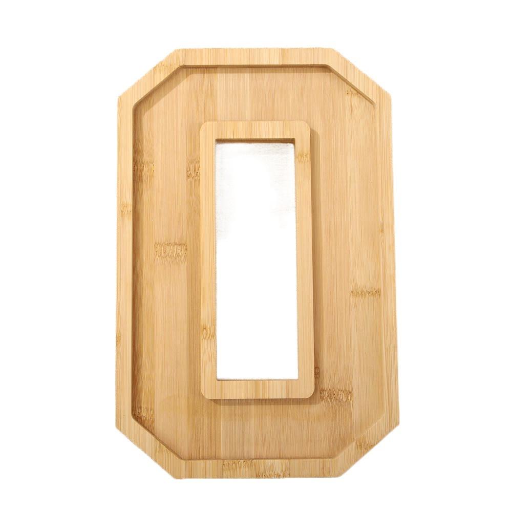 Fillable Wooden Number Charcuterie Board Decorative Food Platter Serving Trays  for Home