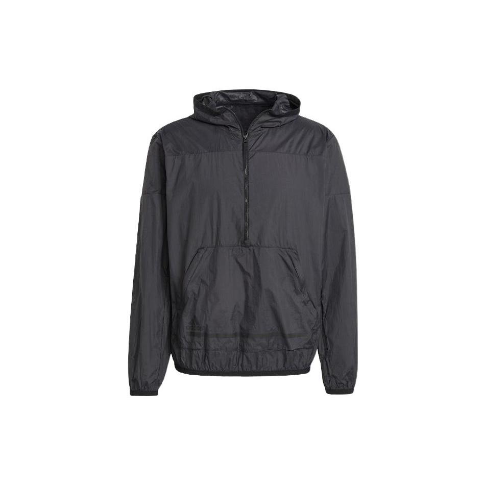 Adidas Jackets Men's Black Hooded Moderate Other GQ6265