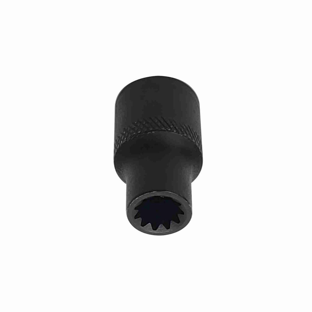 Truck Brake Caliper 11 Point Socket, Made of Steel, High Hardness and Strong, Not Easy to Break or Deform. Good Vehicle Maintenance Tools. With Tool