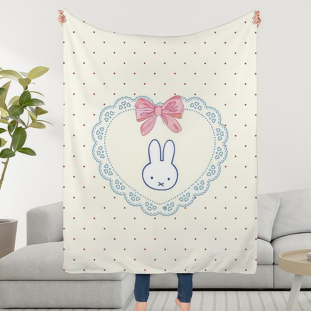CARTOON M-MiffyS Blanket Throw Super Cosy Plush Living Room Sofa Couch Childish Birthday Gifts