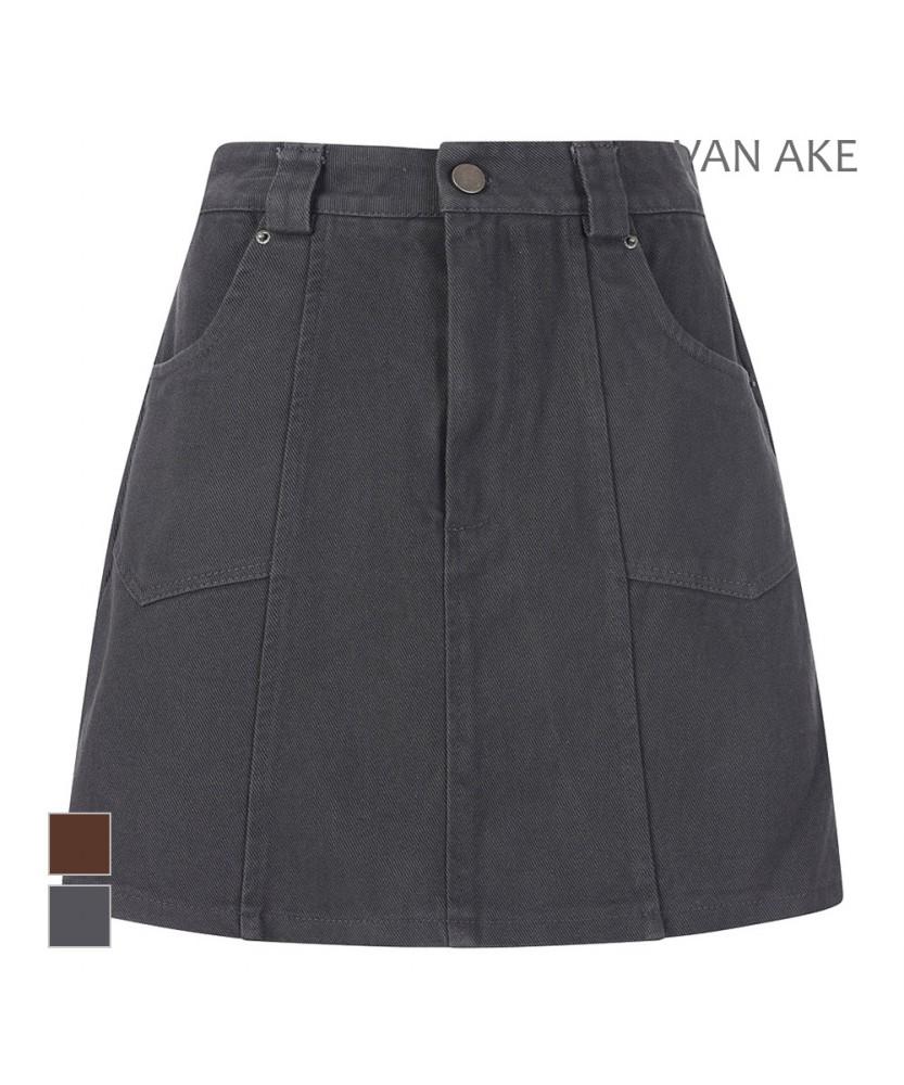 VANAKE Fleece-Lined Mini Skirt_Vb4Xskug02Z