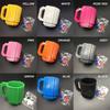 Blocks Multicolor Building Cup Fashion Simple Cute Home Living Room Plastic Mug