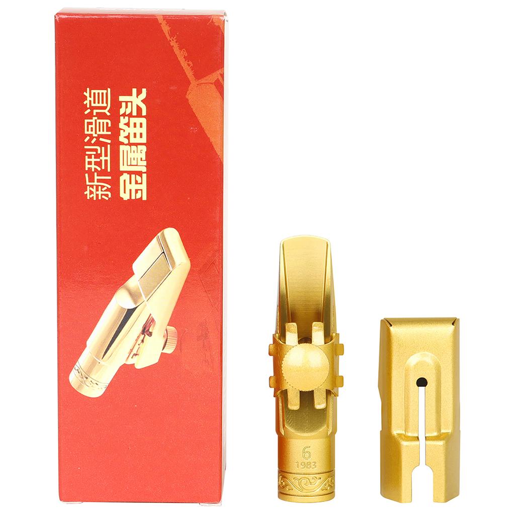 Saxophone Mouthpiece for Alto Soprano Tenor Sax Metal Brass Mouth Pieces Saxophone Parts Woodwind Instrument Accessories