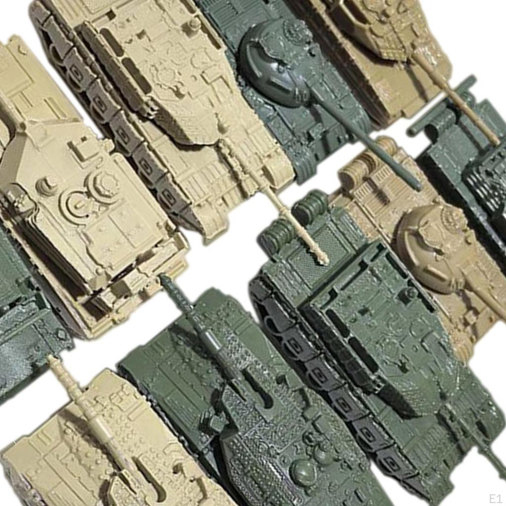 10 Stück Panzermodell Bausatz 1:Maßstab 1:144 für kreative Projekte