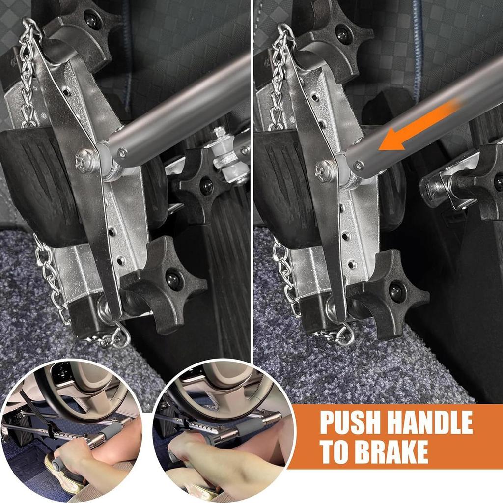 Ruční ovládání pro osoby se zdravotním postižením pro automobily Pomocná rukojeť vozidla Multifunkční ruční ovládání pro pacienty, zraněné, osoby se zdravotním postižením