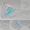 Mirror Visor for OF626 COMPASS Half Helmet with Sun Protection, Electroplated, Day and Night Use