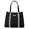 New solid color simple large capacity shoulder tote bag trendy leisure commuter bag female new student