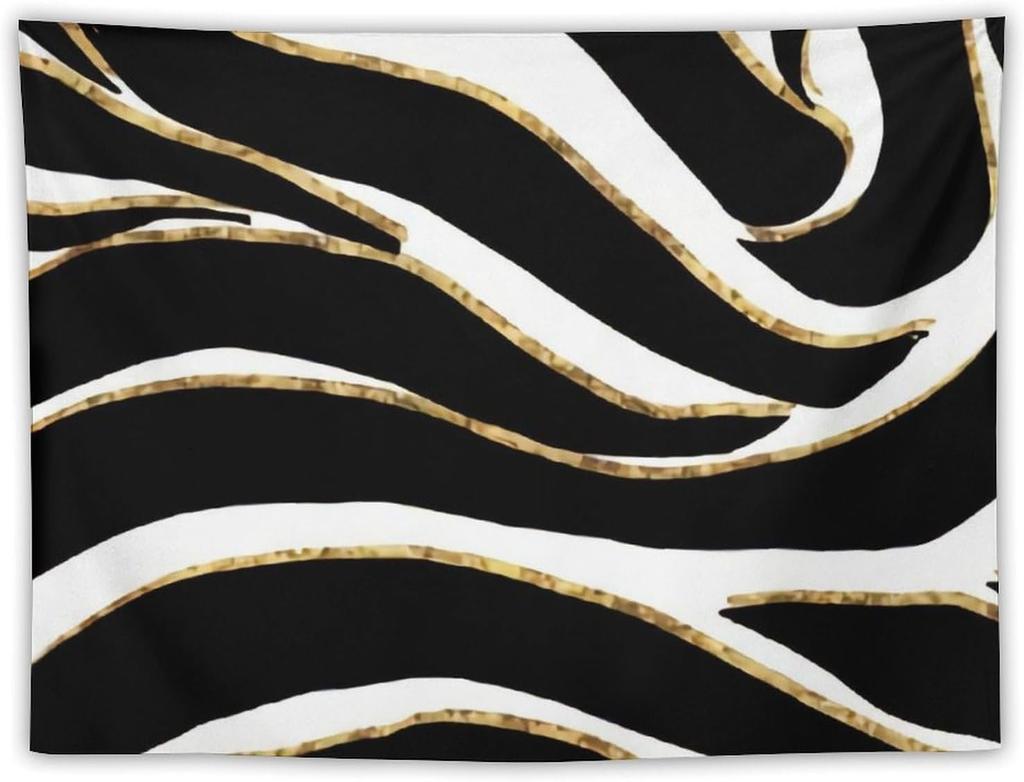 Black White And Grey Leopard Print Cute Tapestry Wall Hanging, Beautiful Bedroom, Living Room Decoration Suitable for Everyone