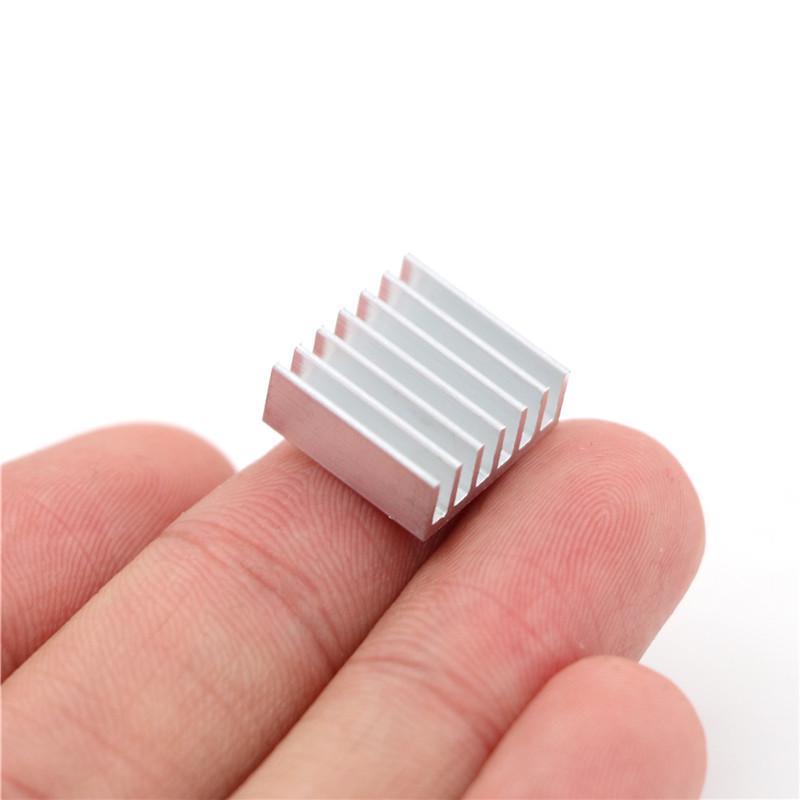 New 12pcs 14x14x6mm Small Anodized Heatsink Cooler iy New 12pcs 14x14x6mm Small Anodized Heatsink Cooler iy
