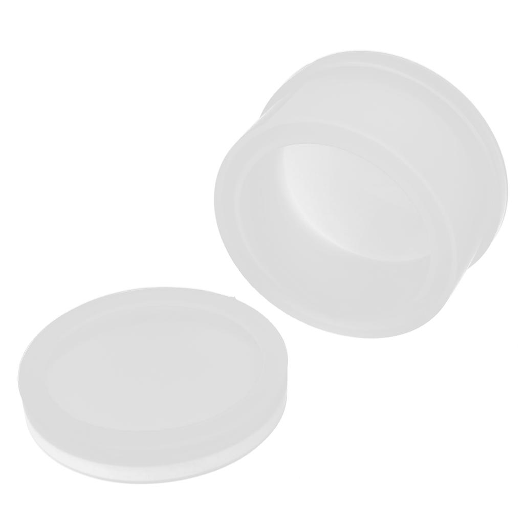 Transparent Silicone Box Mold DIY Crafts Making Molds Round Jewelry Storage Mold Box