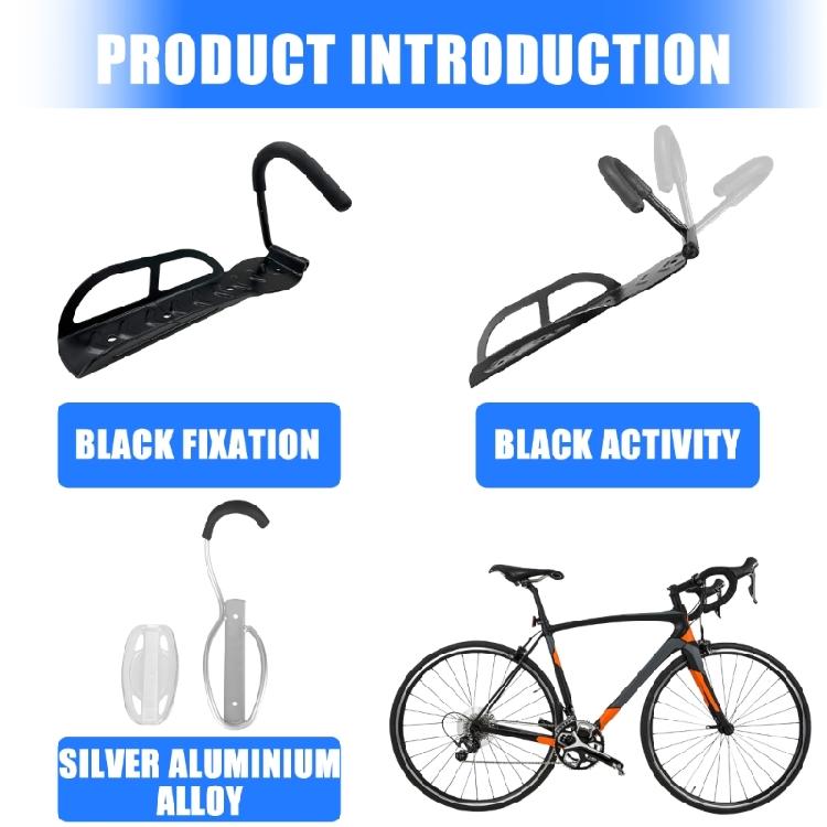 Rennrad Aufbewahrungsständer Fester Hängehaken Fahrradständer Wandmontage Fahrradstützständer Halterung Metall Mountainbike Ständer