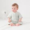 Newborn Baby One-Piece Romper Summer Thin Cotton Jumpsuit Unisex Soft Short-Sleeve Breathable Clothing