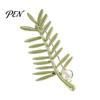 Plants Lapel Accessory Faux Pearl Leaf Brooch for Women, Vintage Theme Pin, Nature Inspired Clothing Jewelry Wedding Party Prom Women