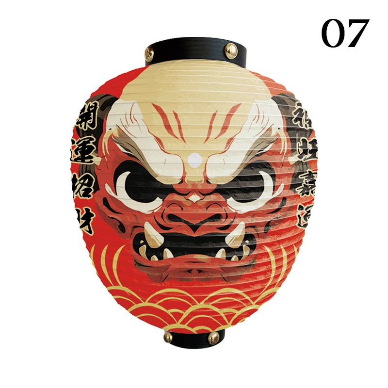 

Японский традиционный бумажный фонарь Японская живопись укиё-э Фонарь Сашими Кухня Изакая Ресторан Декор для вечеринок Фонарь 15x25cm