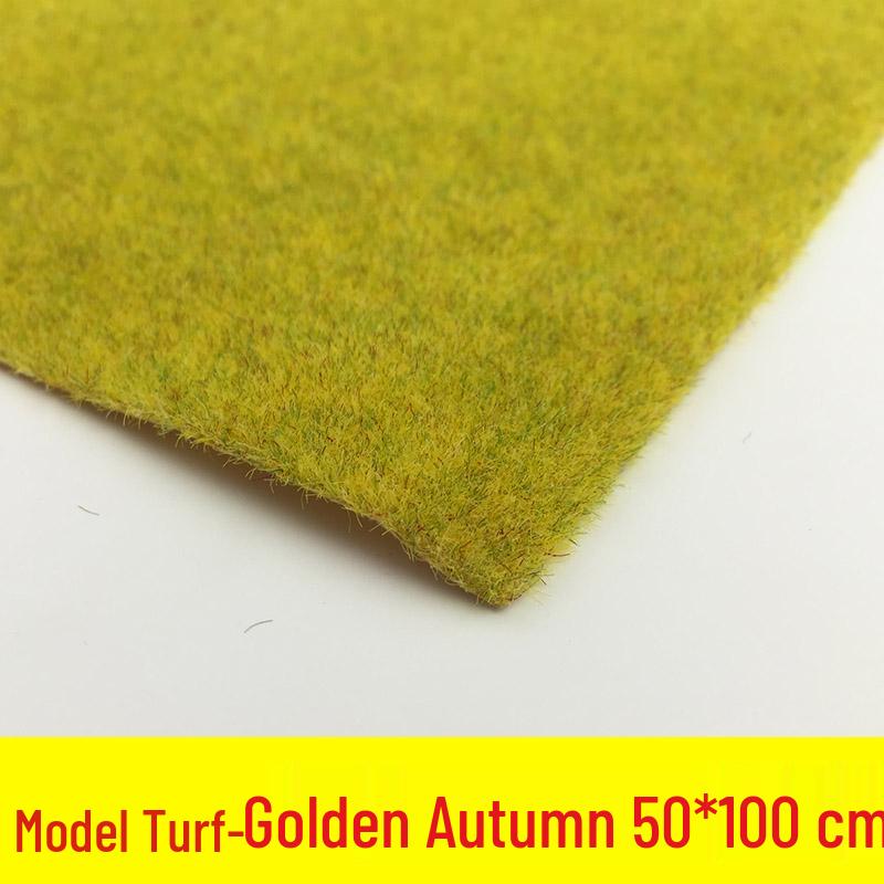 Handmade Architectural Model Turf for Outdoor Lawn and Grassland Models