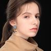 My Omelet Green Champagne Earrings