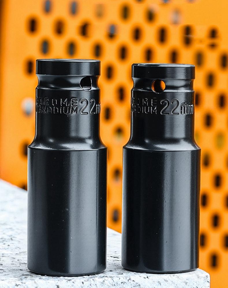 1/2Inch Drive Impact Socket Set 12/14/16mm Multifunction Screw Rod Scaffold Shelf Disassembly Sleeve CR-M Steel Impact Socket