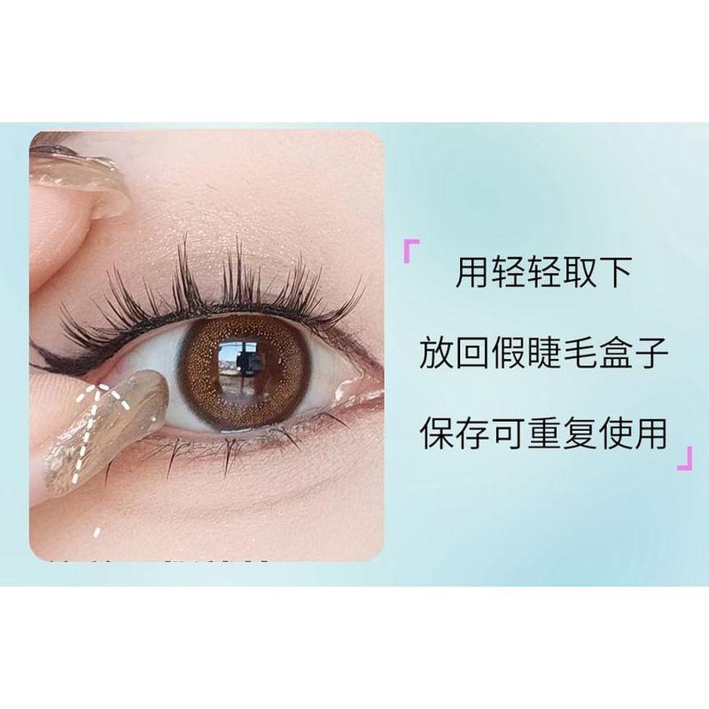 Miumi - Set: Natural Magnetic False Eyelashes + Case + Applicator