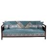 Chinese Style Sofa Cushion Cotton Four Seasons Universal Fabric Non-slip Simple Double-sided Embroidery Nordic Towel Cover