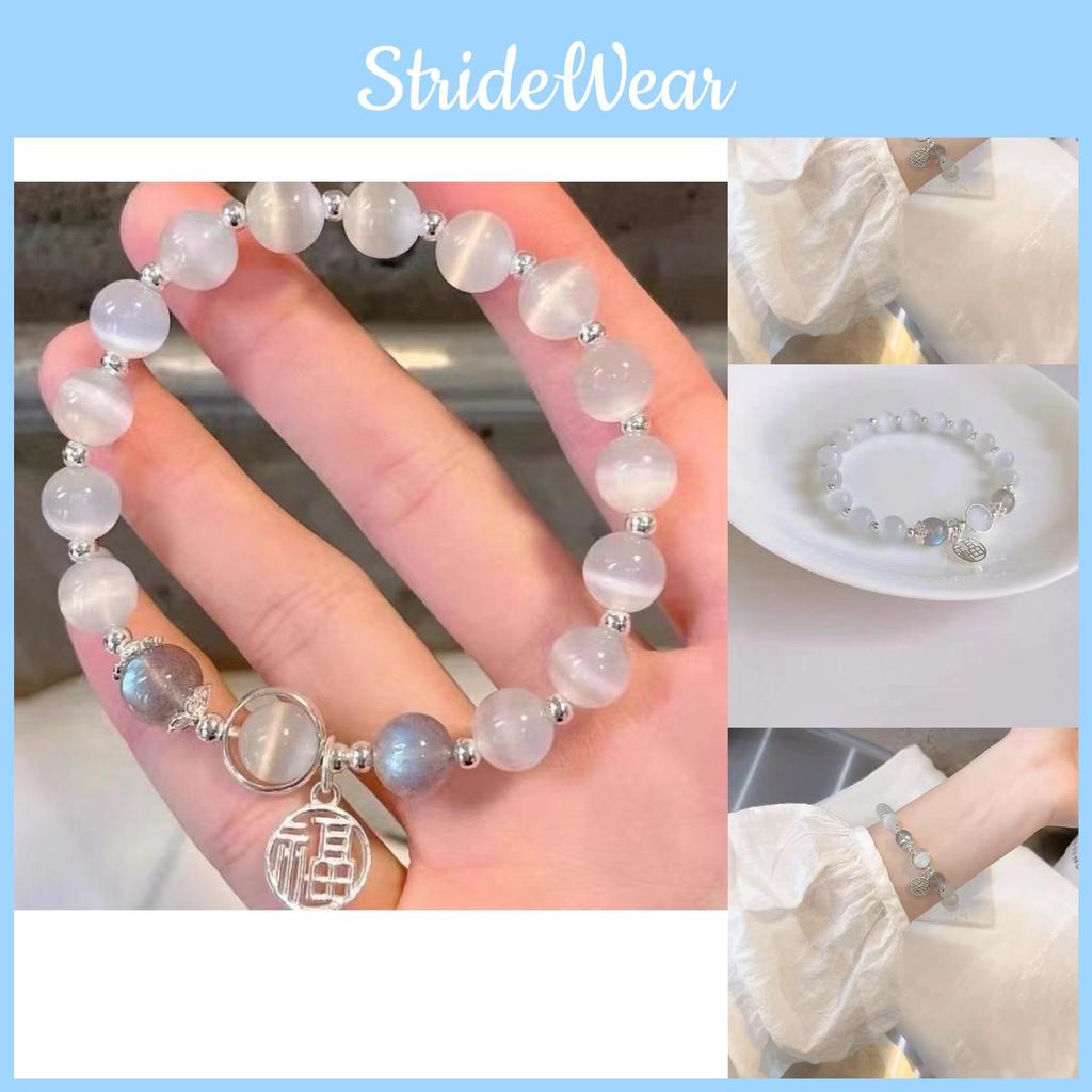 Unique Cat's Eye Crystal Bracelet For Women Vintage Fashion Ethnic Element Jewelry