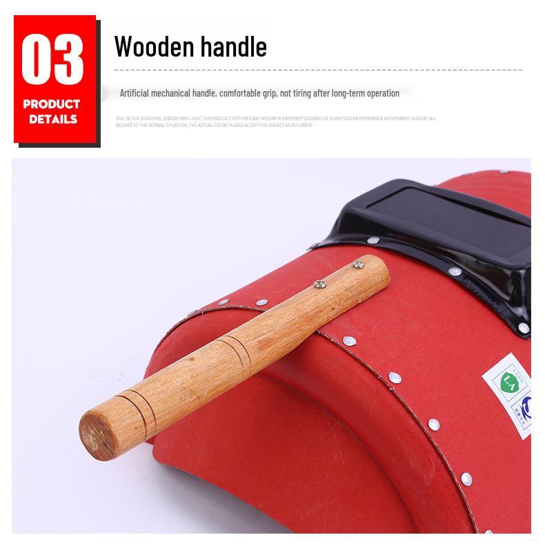 Portable Red Welding Mask with Welder Protection