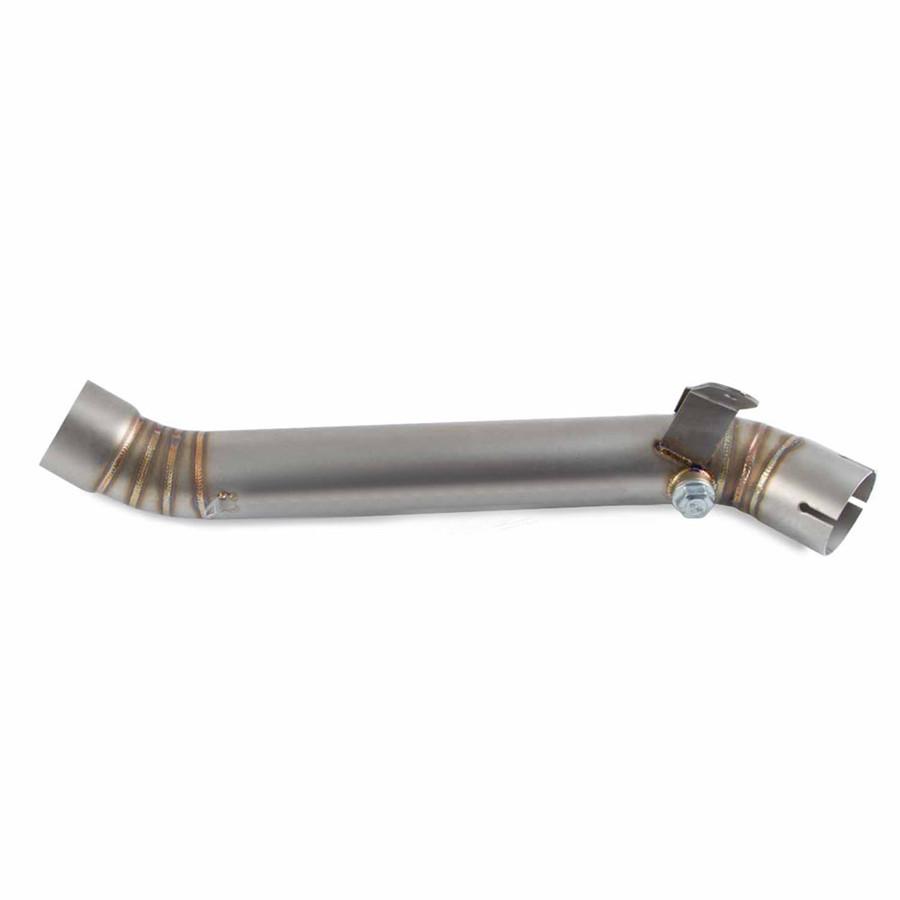 Motorcycle Exhaust Muffler Engine Middle Link Slip On Round Pipe For Kawasaki ZX