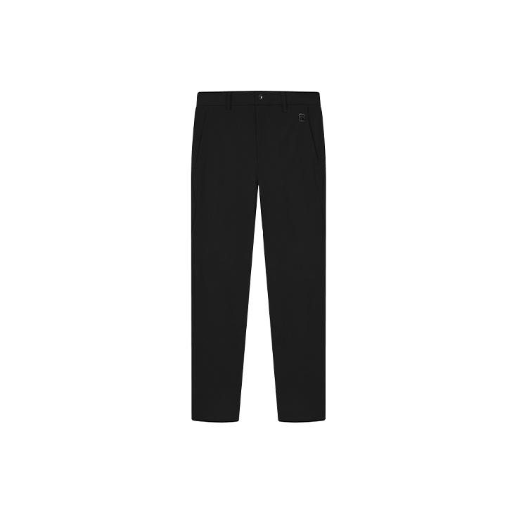 New FILA Athletics Sports Pants Men's Pitch Black A11M135809F-BK
