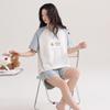 Women's 2026 Summer Cute Printed 100% Cotton Pajamas – Comfortable, Skin-Friendly, Wearable as Outerwear