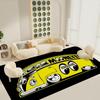 Mooneyes Print Floor Mat INS Style Soft Bedroom Floor House Laundry Room Mat Anti-skid Bedside Area Rugs
