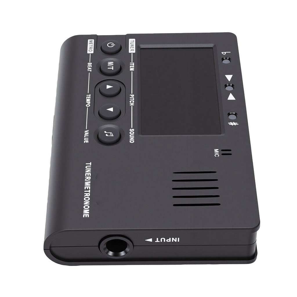 3-in-1 Digitales Metronom Stimmgerät für Instrumente Gitarre Violine Bass Ukulele Trompete Flöte Klarinette Präzise Chromatisch