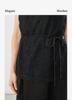 Summer New Style Fashion Style Lace Irregular Waist Sleeveless Two piece Dress Set