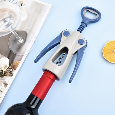 Vyno butelio atidarytuvas Ergonomiška rankena Sparnuotas kamščiatraukis su neslystančiu sukibimu Dvigubos funkcijos butelio atidarytuvas kamščiams, alaus kamšteliams Nešiojamas baro įrankis namų vakarėliui