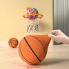 1Pc Kids Bouncing Mute Silent Basketball With Cloth Cover Indoor Silent Foam Basketball Bounce Soft Squeezable Ball