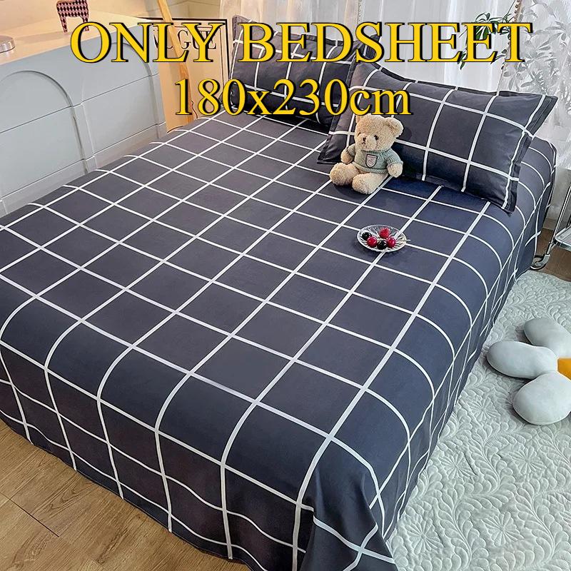 Bed Sheets Skin-friendly Brushed  Thickened Double Single Bed Multi-specification Sheets for All Seasons