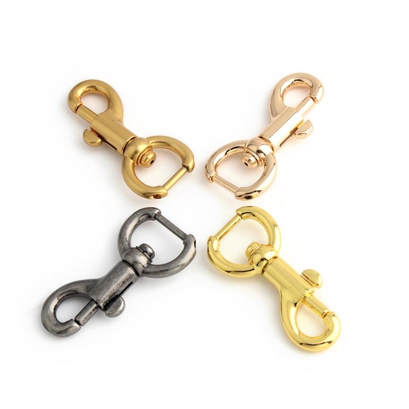 Heavy Duty Swivel Lobster Claws Clasps Detachable Snap Hook Swivel Clasp with Screw Bar Hardware for Changing Bag Straps