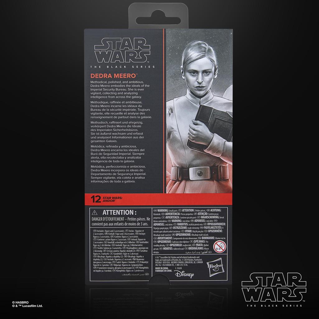 Hasbro Star Wars STAR WARS Black Series Dedra Milo, Cassian Andor Collection 15cm Action Figure G0019 Genuine Product
