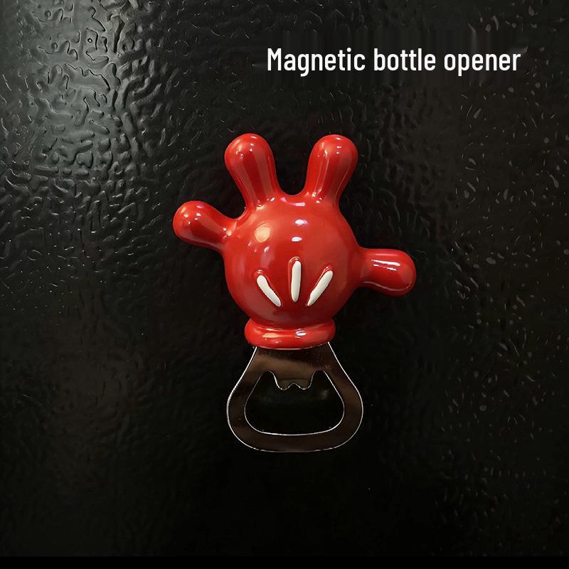 Mickey Mouse 3D Magnetic Bottle Opener & Fridge Magnet