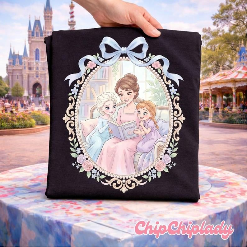 Queen Iduna Mother Daughter Shirt, Frozen 2 All Is Found Lullaby Tee, Young Anna Elsa Coquette, Mothers Day Disney Gift, Mom of Girls Outfit 100