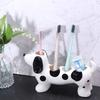 Cute Dog Shaped Toothbrush Holder 4 Slots Electric Toothbrush Stand Couple