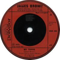 7inch Record JAMES BROWN - My Thang  2066485 Polydor 1974 UK Soul/Funk Used