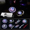2Pcs For 159 Giulia Giulietta Mito Stelvio Brera Spider 3D LED Car Door Logo Lights Projector Laser Ghost Shadow Lamp
