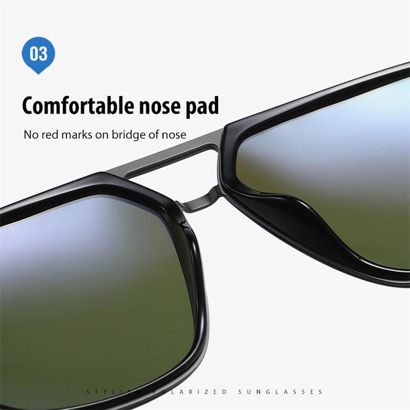 AORON Fashion Polarized Sunglasses for Men Women UV400 Anti Glare Driving Fishing Glasses