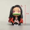 Anime Demon Slayer Kamado Tanjirou Kamado Nezuko Action-Charakter-Modell Spielzeugserie Puppe Kindergeburtstag/Weihnachtsgeschenk Spielzeug