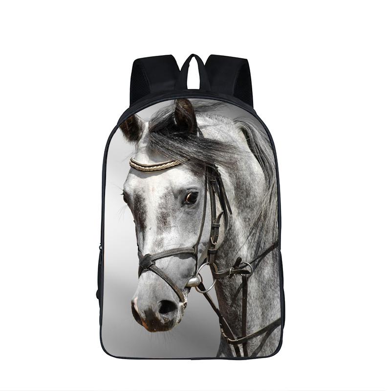 Trendy Youthful Colorful Galaxy Space Cat Dog Animal School Bags Notebook Backpacks 3D Printed Oxford Waterproof Travel Bags
