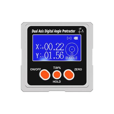 Metal Dual Axis Digital Angle Gauge Level Protractor Angle Finder Bevel Gauge Inclinometer With Backlight And Magnetic
