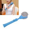 Massage Hammer 2 Soft Heads Retractable Flexible Handle Large Area Portable Silicone Manual Massage Hammer Stick
