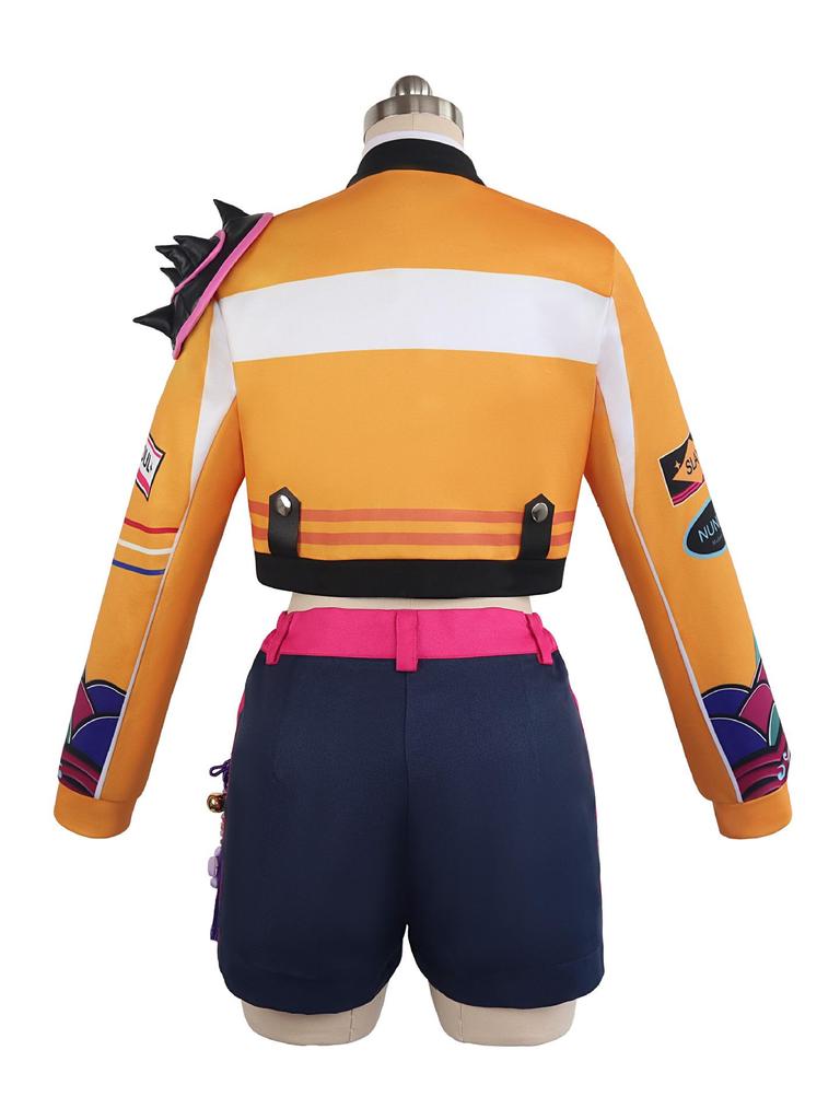 Halloween K-POP Demon Hunter Girl Group Kids Cosplay Costume - Lumi, Mila, Zoy Full Set