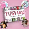 Drikkebrettspill Voksne Morsomt interaktivt festdrikkespill Tipsy Land Drikkespillsett for bursdagsfester Game Night