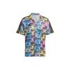Camicia Resort in Rete con Stampa Allover Tiro Taglia Asiatica 'Multicolore' Uomo IP3784