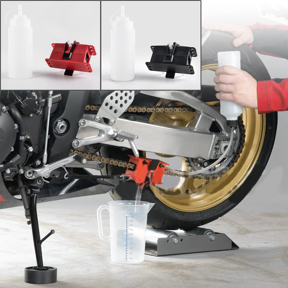 

Lorababer Motorcycle Chain Cleaning Machine Kit Brush Cover Chain Accessories Cleaning Brush красный